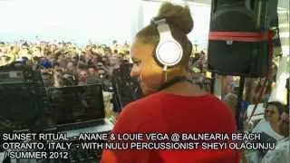 SUNSET RITUAL W/ ANANE & LOUIE VEGA - BALNEAREA BEACH, OTRANTO, ITALY