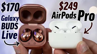 Galaxy Buds Live vs AirPods Pro Compared - Sorry Apple..