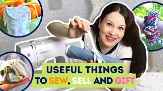 5 easy and USEFUL sewing ideas to sew, sell and gift in 10 minutes!