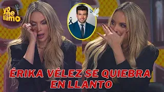 Érika Vélez rompe en llanto en programa Yo Me Llamo