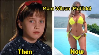 Matilda (1996) Cast Then And Now 2023 (27 Year After) [How They Changed]