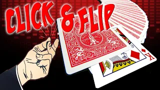 Click and Flip Card Trick - Easy Self Working Magic | Learn Close up Magic