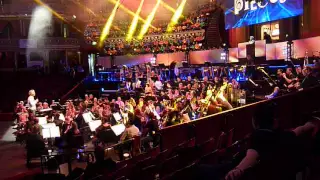 Practicing "Storm" in the Royal Albert Hall