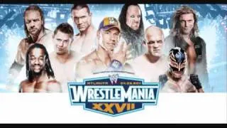 --OFFICIAL-- WRESTLEMANIA 27 THEME SONG "WRITTEN IN THE STARS" LYRICS