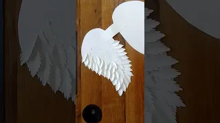 How to make " Angel wings " Easily made of paper | DIY Angel wings #viral #shorts