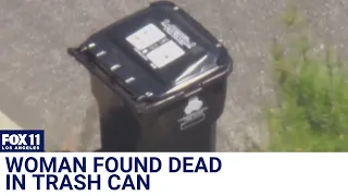 LA homeowner reacts to finding woman's body inside trash can