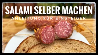 Salami selber machen / Anleitung für Einsteiger    I The BBQ Bear I