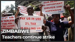 Zimbabwe teachers strike as unions reject gov’t pay offer