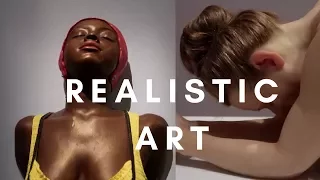 Hyper Realistic Human Sculptures