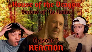 House of the Dragon Episode 3 "Second of His Name" REACTION!!! FIRST TIME WATCHING! (WHAT A PLAN!!!)