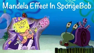 Mandela Effect moments in SpongeBob