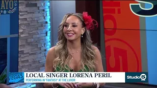 Local singer Lorena Peril