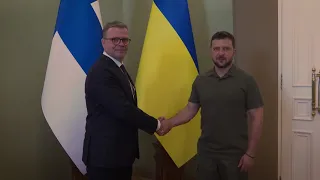 Володимир Зеленський зустрівся з Прем'єр міністром Фінляндії
