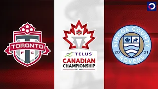 HIGHLIGHTS: Toronto FC vs. Simcoe County Rovers (April 24, 2024) | 2024 TELUS Canadian Championship