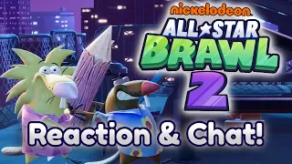 The Angry Beavers Spotlight Reaction & Chat! - Nickelodeon All-Star Brawl 2