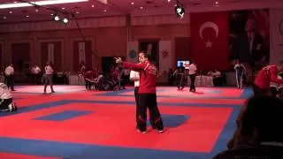 WAKO Kickboxing - WC 2013 - LC W -50kg - Seremeti(GRE) - Tas(TUR)