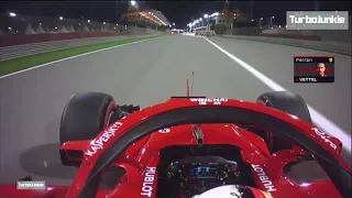 F1 2018 Bahrain GP Sebastian Vettel Pole Position Team Radio