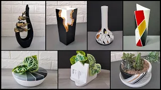 DIY plant pot and vase making ideas. 7 DIY plant pot and vase making ideas