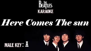 Here Comes The Sun (Karaoke) The Beatles/ Male key A / Original key