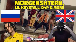 ONLY 17?!!! 🇬🇧 🇷🇺 - LIL KRYSTALLL, D4P, MORGENSHTERN & OTHERS! | REACTION | RUSSIAN MUSIC