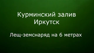 Лещ на Курминском заливе под льдом