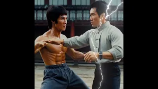 "Legendary Showdown: Bruce Lee vs Donnie Yen fight