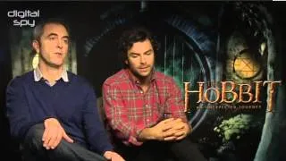 Richard Armitage, James Nesbitt and Aidan Turner on 'The Hobbit' dwarves