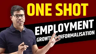 Employment | Detailed ONE SHOT | Class 12 Indian economic development | Board exam 2024 #cbseboard