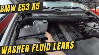 Windshield Washer Tank Leak | BMW E53 X5