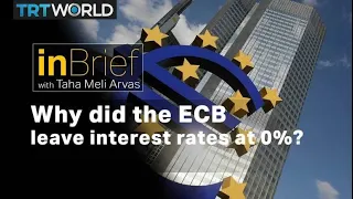 Why did the ECB leave interest rates at 0% despite record inflation?