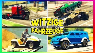 5 FAHRZEUGE DIE DU HABEN MUSST! | 5 UNTERHALTSAME FAHRZEUGE AUS GTA V!