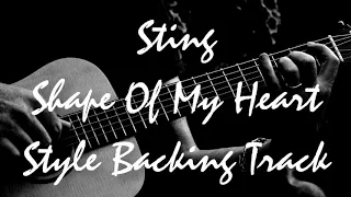 Sting Shape Of My Heart Style Backing Track