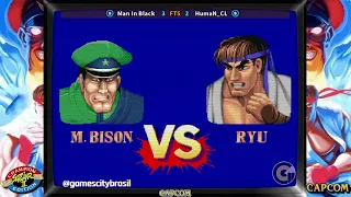 Street Fighter II' Champion Edition - FT5 Brasil x Chile - Man In Black Vs HumaN_CL