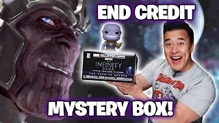 INFINITY SAGA END CREDIT SCENE MYSTERY BOX!!! Marvel Collector Corps Funko Pop Unboxing!