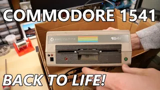 Fixing a Commodore 1541 Disk Drive