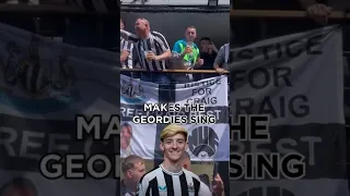 Newcastle Fans Sing Anthony Gordon Chant