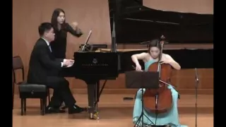 J.Brahms Sonata Op.78 in D Major for Cello and Piano 1st.Mov.