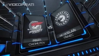 3. čtvrtfinále Generali play-off TELH: Piráti Chomutov - HC Oceláři Třinec 2:3 po pr. sestřih