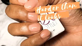 My review of the Gel Bottle Inc BIAB | my first builder manicure