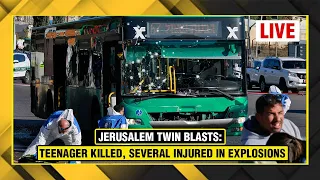 Jerusalem Twin Blasts: 1 killed, several injured after explosions at two bus stations| WION LIVE