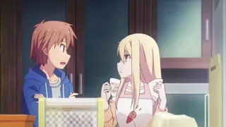 The pet girl of Sakurasou - Knife scene- (dub)