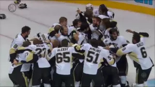 PITTSBURGH PENGUINS WIN 2016 STANLEY CUP (FINAL MINUTE + CELLY)