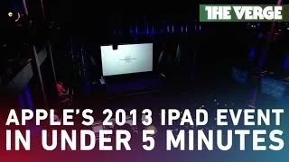 iPad Airs and Mac Pros: Apple's fall 2013 event recap