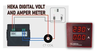 DIGITAL VOLT METER || HEKA METER || VOLTMETER