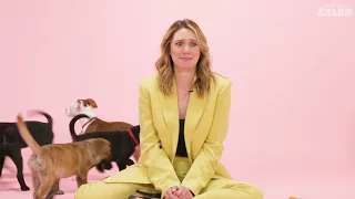 Elizabeth Olsen and Puppies BuzzFeed