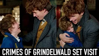 I MET EDDIE REDMAYNE | My Day On Set of Fantastic Beasts: The Crimes of Grindelwald