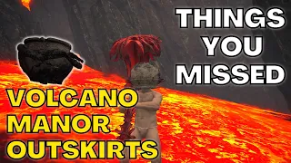 The Top Things You Missed In VOLCANO MANOR OUTSKIRTS!  - Elden Ring Tutorial/Guide/Walkthrough