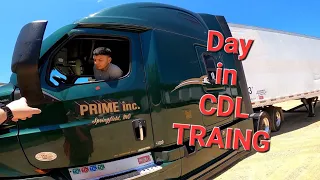 A Day in Traning Rookie Drivers Part 1 #primeinc