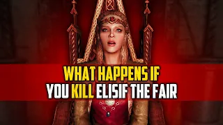 Skyrim ٠ What Happens if you kill Elisif the Fair in Quest "Boethiah's Bidding"