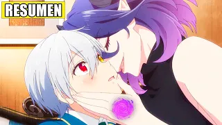 🔶EL CHICO QUE INVOCO A UNA CHICA DEMONIO! | Kinsou no Vermeil RESUMEN